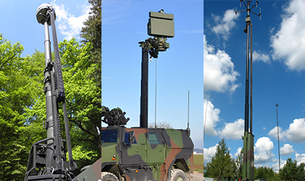 Cột (trụ) nâng SPM Spindle Mast