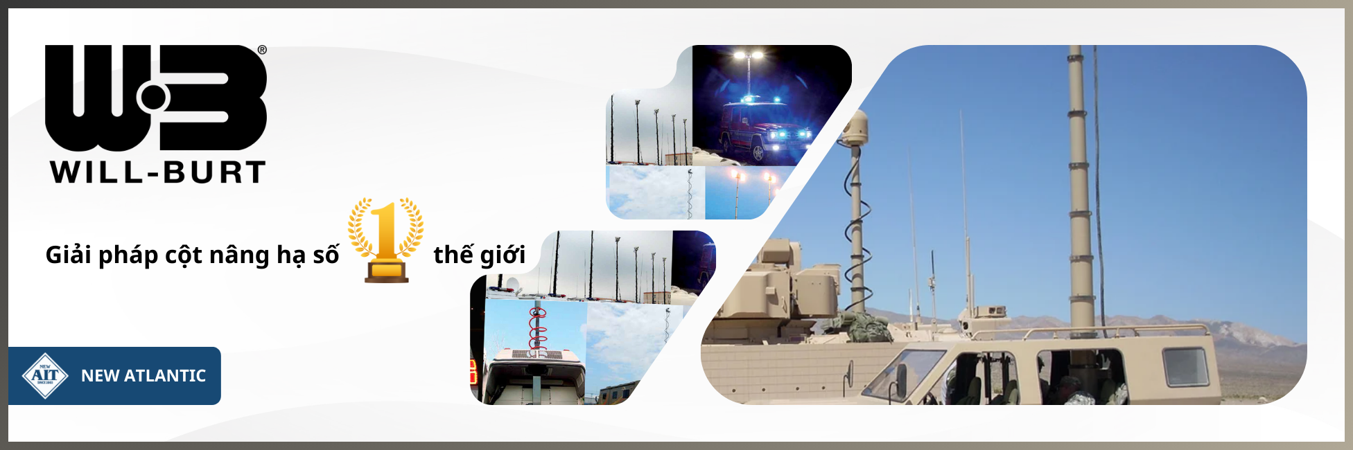 Cột (trụ) tự nâng WILL-BURT